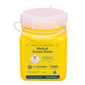 sharps container 500ml - Ace Waste