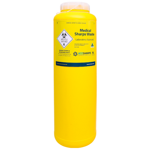 Standard Non-spill 9 litre with screw top lid