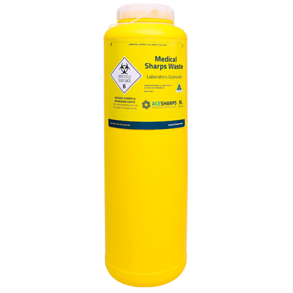 Standard Non-spill 9 litre with screw top lid