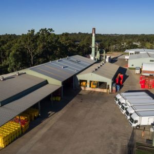 Willawong facility drone shot