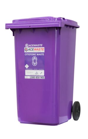 Buy 240L Cytotoxic Waste Bins | Brisbane & Melbourne