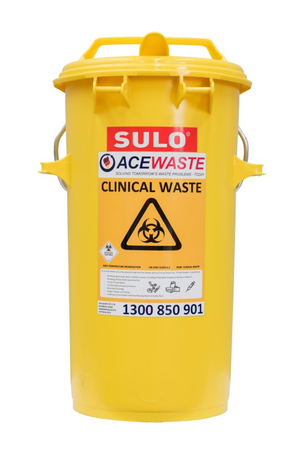 Buy 50L Clinical Waste Bins | Brisbane & Melbourne