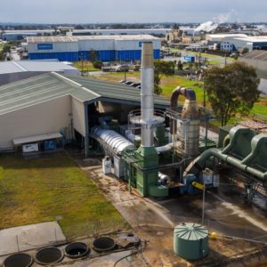 Ace Waste Melbourne incinerator from above