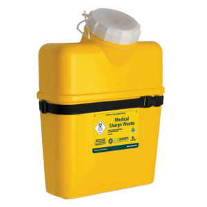 Wall strap, quick release, ideal for non secure areas, suit 8.0 litre sharps container