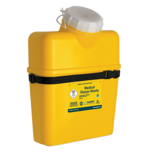 Wall strap, quick release, ideal for non secure areas, suit 8.0 litre sharps container