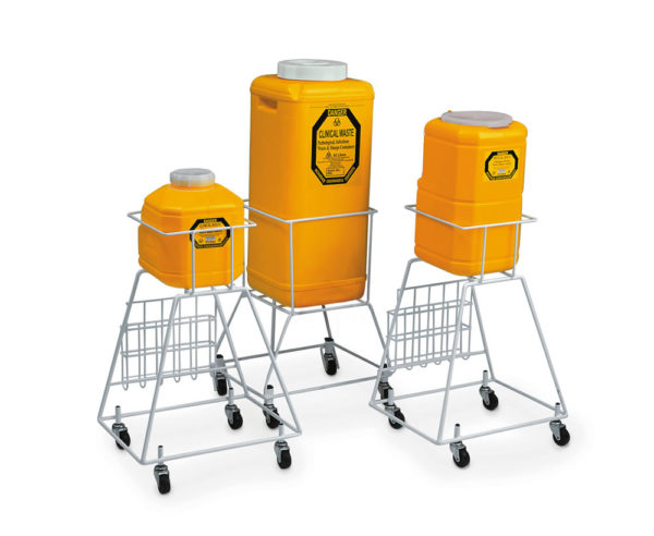 Trolley suit 5 - 10 litre sharps containers